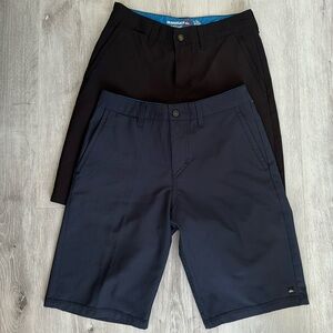Quicksilver shorts - lot of 2 (size 26 and 27)